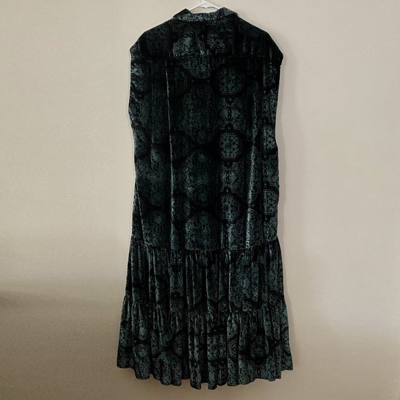 Free People On My Mind Velvet Maxi Top NWT - Picture 6 of 10